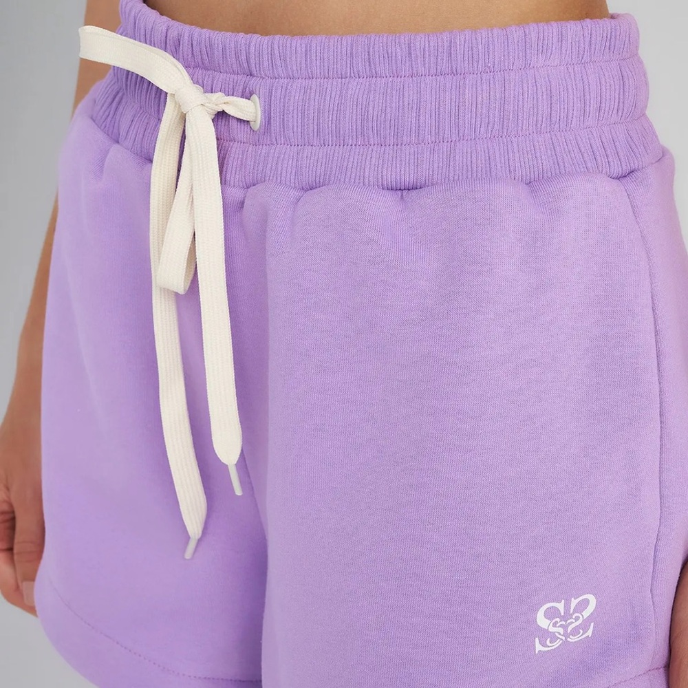 Super Soft Pastel Lavender Shorts